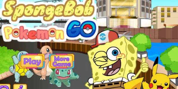 Spongyabob Pokemon Go játék